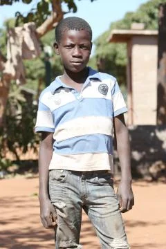 African Boy Stockfoto's