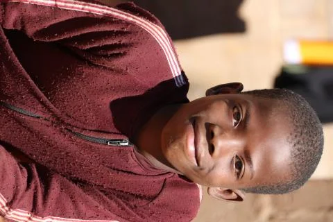 African boy Stockfoto's