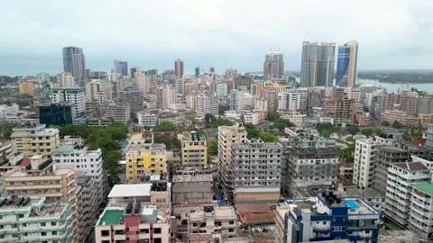 African capital from the top Stock Footage 270167467