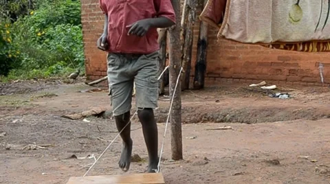 African child Stock Footage 7130603