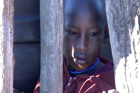 African Child 動画素材 8777061