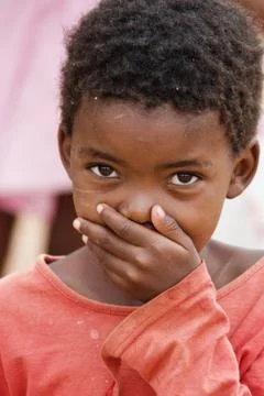 African child Foto stock