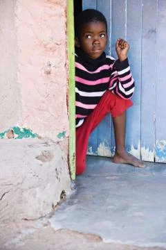African child Foto stock
