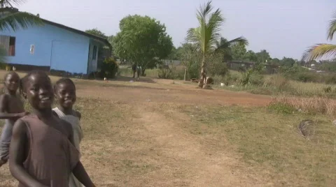 African Children Stock Footage 585557