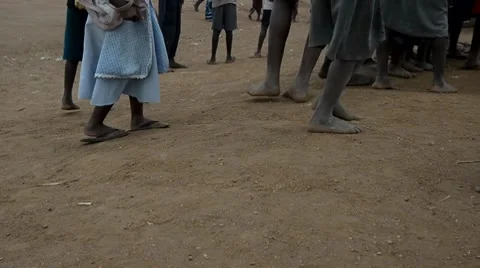 African children Stock Footage 7740554