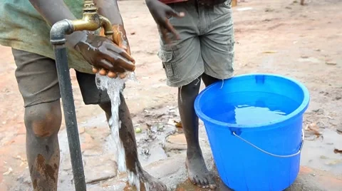 African children Stock Footage 7740609