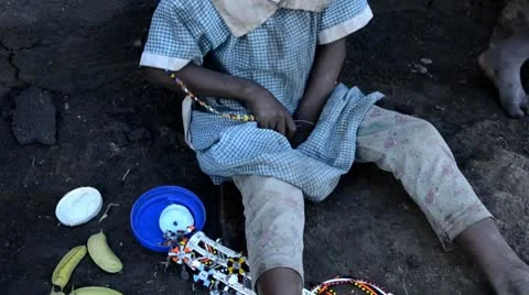 African children Stock Footage 8950558