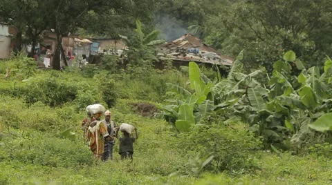 African children 動画素材 10879876