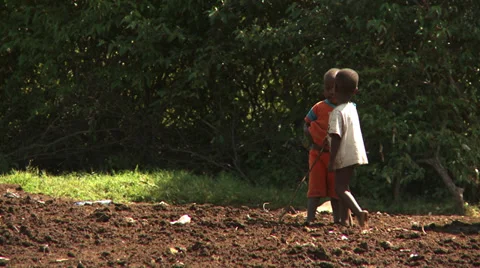 African children Stock Footage 33687856
