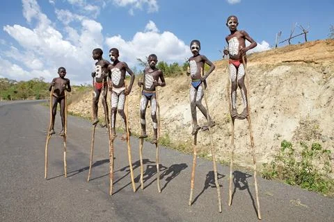 African children Stock Photos
