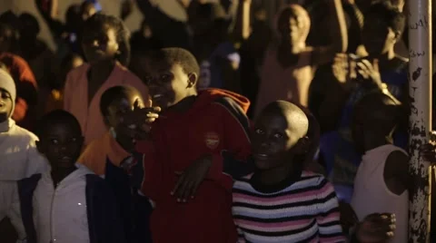 African Children Dancing Stock Video Footage | Royalty Free African