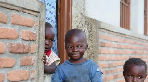 African children smiling Vidéo 49757652