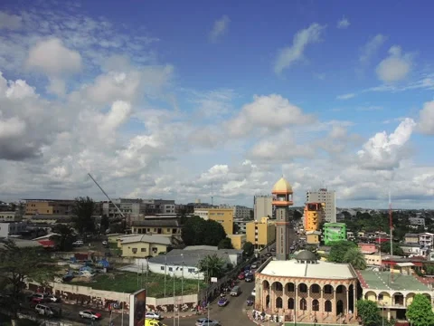 African city timelapse Stock Footage 60711997