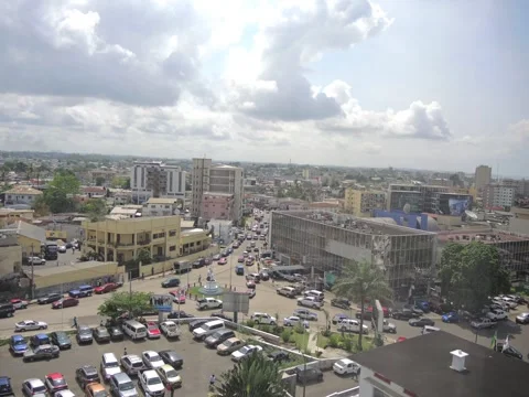 African city timelapse Stock Footage 60712042