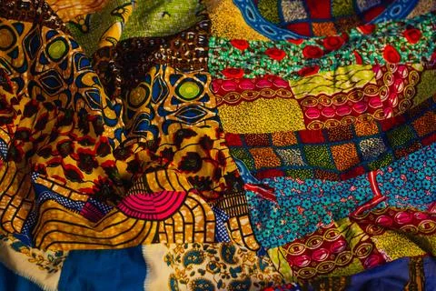 African cloth Stock Photos