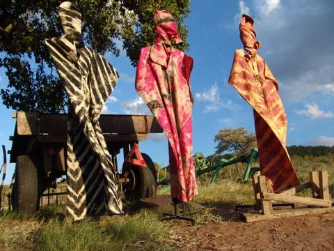 African clothes Stock Photos