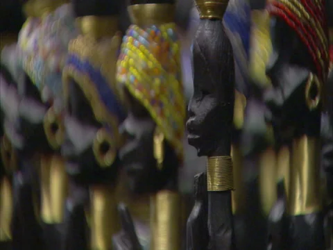 African curios Stock Footage 27358711