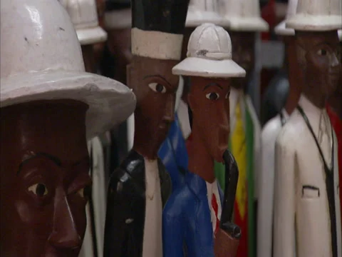African curios Stock Footage 27358879