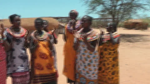 African dance Stock Footage