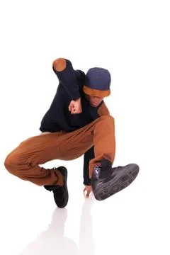 African dancer breakdance  dancer Stock Photos