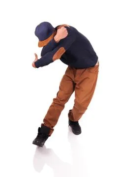 African dancer breakdance  dancer Stock Photos