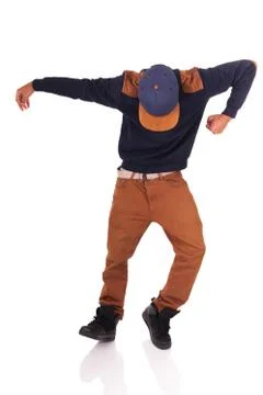 African dancer breakdance  dancer Stock Photos