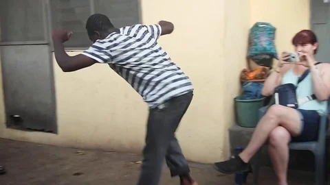 African Dancer Stock Footage 98303598