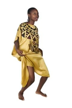 African dancer Stock Photos