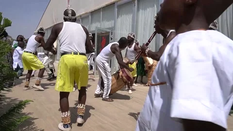 African dancers Stock Footage 151201930