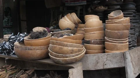 African deities and Yoruba goodness in itoku Abeokuta 動画素材 160808317