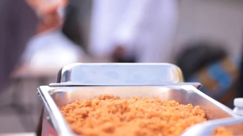 African dish Stock Footage 104685080