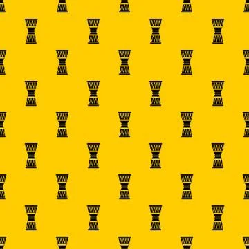African drum pattern vector イラスト素材
