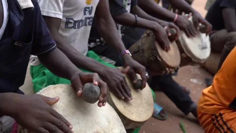 African Drummers Video stock 151625877