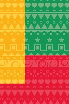 African ethnic pattern Vector Stock Illustration
