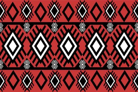 African ethnic seamless pattern vector Stock Illustration