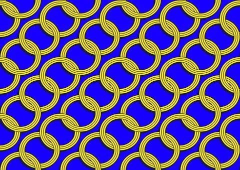 African fabric pattern Stock Illustration