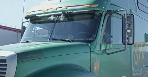 Female Truck Drivers Stock Video Footage Royalty Free Female Truck