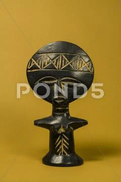 African fertility doll Stock Photos