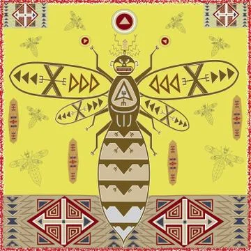 African fly Stock Illustration