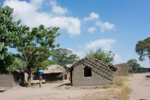 African house Stock Photos
