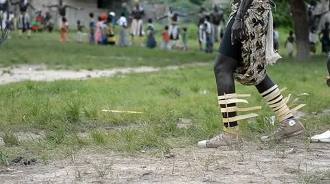 African  indigenous Stock Footage 12479060