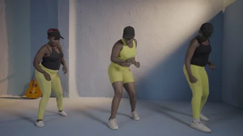 African Lingala Dance Studio 스톡 동영상 315569054