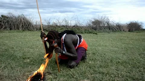 African man Stock Footage 8986535