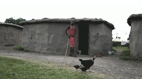 African man Video stock 8986541