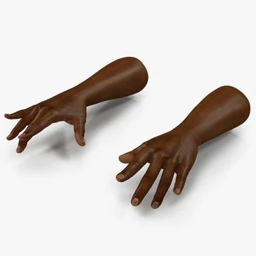 10 Male hands 3D model | CGTrader