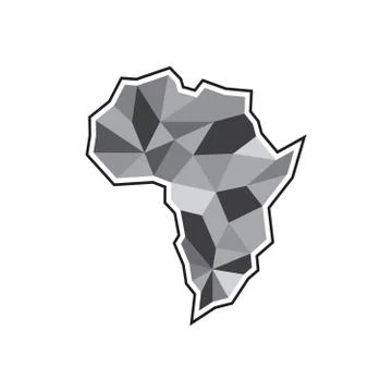 African Map Stock-Illustration