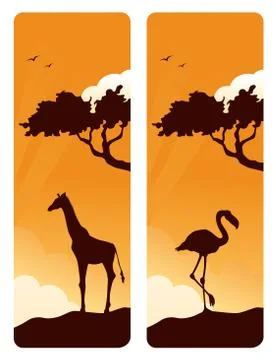 African moments Stock Illustration