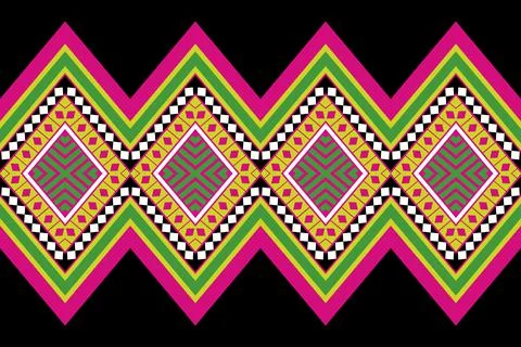 African motif pattern, Stock Illustration