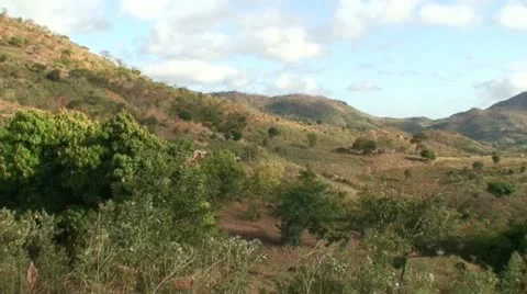 African mountains 1 Stock Footage 11435875