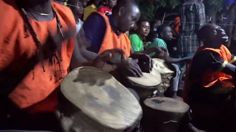 African Music Group Stock Footage 161197053